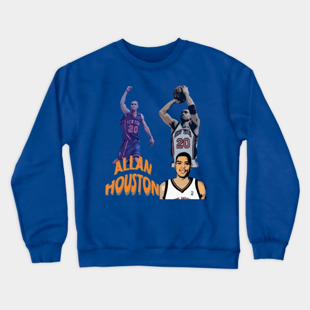 Allan Houston Crewneck Sweatshirt by IronLung Designs